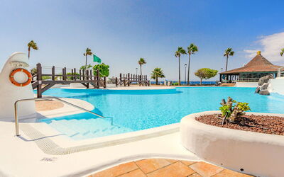 Costa del Silencio 611: Apartment, Balcony, Resort, Eco Hotel, Shade, Chair, Condominium, Hotel, Outdoor Furniture