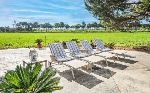 Finca Ca Na Brila: Apartment, Balcony, Resort, Eco Hotel, Shade, Chair, Condominium, Hotel, Outdoor Furniture