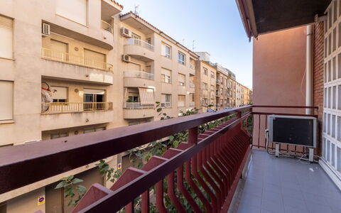 Valencia: Apartment, Balcony, Resort, Eco Hotel, Shade, Chair, Condominium, Hotel, Outdoor Furniture