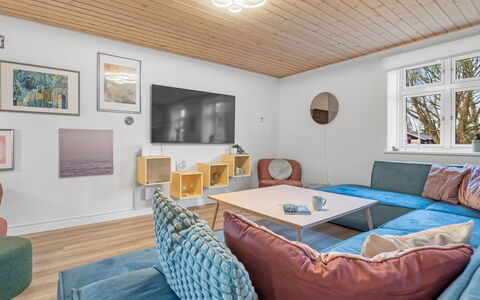 Kerttuli - 540M from the Sea: Furniture, Interior Design, Flooring, Floor, Couch, Wall, Ceiling, Wood, Room, Living Room