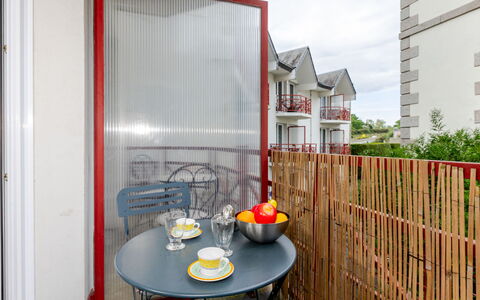 Balcons de la Rance: Residential Area, Human Settlement, Apartment, Condominium, Swimming Pool, Resort, Outdoor Furniture, Hotel, Resort Town, Vacation