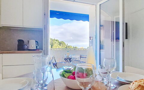 Les Amandiers: Door, Balcony, Chair, Outdoor Furniture, Yard, Driveway, Houseplant, Courtyard, Walkway, Flowerpot