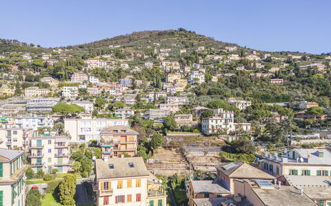 Green Home Seaside, Parking, Wifi, Ac, Genova Nerv: Daytime, Building, Residential Area, City, Summer, House, Town, Neighbourhood, Hill, Home