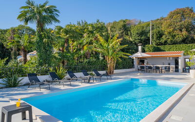 Lovran 127: Blue, Swimming Pool, Resort, Outdoor Furniture, Composite Material, Eco Hotel, Shade, Leisure, Chair, Sunlounger