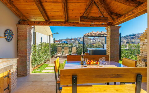 Darel: Wood, Furniture, Architecture, Chair, Outdoor Furniture, Composite Material, Home, Shade, Resort, Patio