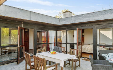Brodde - 550M from the Sea: Blue, Shrub, Cottage, Groundcover, Garden, Estate, Shade, Landscaping, Farmhouse, Eco Hotel