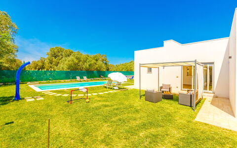 Villa Eufriama: Leisure, Lawn, Shade, Swimming Pool, Landscaping, Yard, Artificial Turf, Hotel, Villa, Eco Hotel