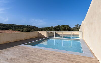 Bonifacio 201: Swimming Pool, Flooring, Floor, Composite Material, Concrete, Tile, Shade, Design, Daylighting