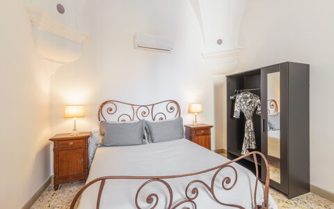 Dimora Storica: Interior Design, Flooring, Floor, Furniture, Ceiling, Room, Apartment, Cabinetry, Bedroom, Bed