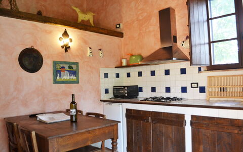 Appartamento Scuderia Del Borgo, Wifi, Perugia: Interior Design, Flooring, Furniture, Wood, Kitchen, Floor, Room, Countertop, Ceiling, Lighting