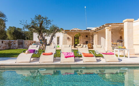 Lamia Del Vespro: Estate, Hacienda, Outdoor Furniture, Villa, Swimming Pool, Resort, Chair, Mansion, Courtyard, Patio