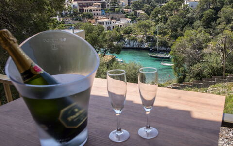 Cas Padrins de Santanyi: Drinkware, Barware, Stemware, Wine Glass, Wine, Outdoor Furniture
