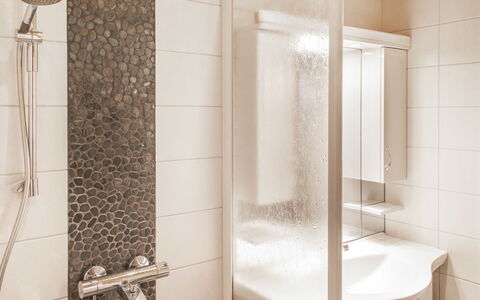 Pirkonlahti: Bathroom, Interior Design, Plumbing Fixture, Flooring, Wall, Floor, Tap, Tile, Plumbing, Lighting