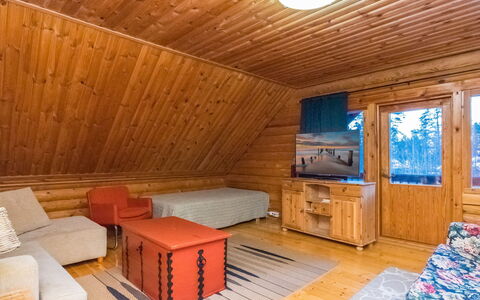 Kaivoskartano: Furniture, Interior Design, Flooring, Floor, Table, Ceiling, Kitchen & Dining Room Table, Lighting, Chair, Home