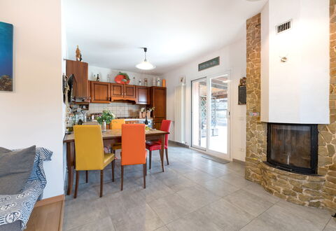 Casa Colleoro: Furniture, Flooring, Floor, Interior Design, Ceiling, Chair, Table, Room, Couch, Living Room