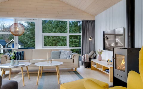 Toska - 3Km from the Sea: Furniture, Interior Design, Flooring, Couch, Wood, Living Room, Ceiling, Room, Light Fixture, Floor
