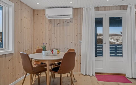 Annukka - 500M from the Sea: Flooring, Floor, Wood, Interior Design, Ceiling, Furniture, Wood Flooring, Lighting, Light Fixture, Room