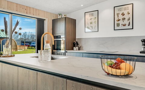 Ilze - from the Sea: Kitchen, Wood, Countertop, Kitchen Appliance, Flooring, Interior Design, Home Appliance, Furniture, Major Appliance, Cabinetry