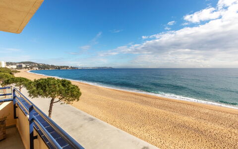 Playa de Aro 211: Blue, Sea, Beach, Coast, Coastal And Oceanic Landforms, Ocean, Shore, Sand, Tropics, Balcony