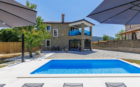 Solaria: Blue, Swimming Pool, Composite Material, Resort, Estate, Leisure, Villa, Shade, Eco Hotel, Outdoor Furniture