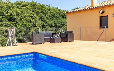 Esteva: Blue, Swimming Pool, Composite Material, Outdoor Furniture, Resort, Shade, Leisure, Eco Hotel, Sunlounger, Villa