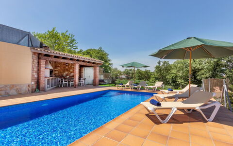 Esteva: Blue, Swimming Pool, Resort, Composite Material, Estate, Eco Hotel, Landscaping, Outdoor Furniture, Garden, Shade