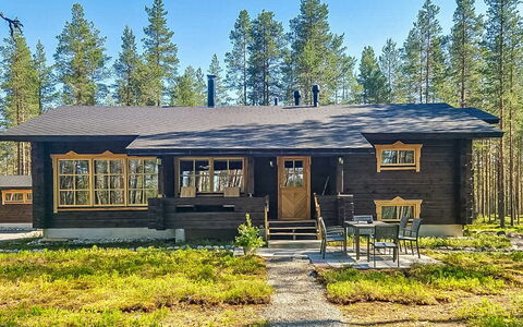 Juohde: Tree, Bank, House, Cottage, Lake, Pond, Forest, Log Cabin