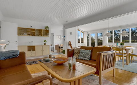 Andrine - 100M from the Sea: Roof, House, Home, Cottage, Siding, Estate, Driveway, Garden Buildings, Yard, Shed