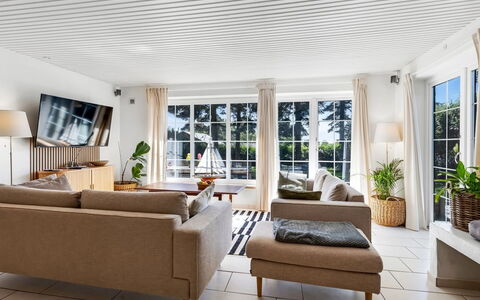 Matild - 250M from the Sea: Estate, Shade, Driveway, Farmhouse