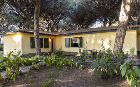 Nature & Country Resort Near The sea: Home, Cottage, Garden, Estate, Backyard, Landscaping, Shade, Yard, Lawn, Farmhouse