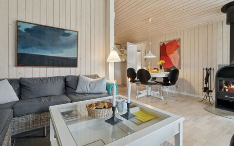 Eick - 800M from the Sea: Interior Design, Flooring, Furniture, Wood, Ceiling, Floor, Couch, Living Room, Room, Wood Flooring