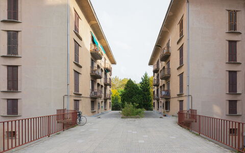 Lory House: Building, Wall, Window, Residential Area, Apartment, Facade, City, Neighbourhood, Architecture, Urban Design
