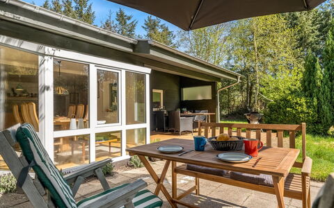 Riitta - from the Sea: Furniture, Outdoor Furniture, Chair, Garden, Shade, Hardwood, Outdoor Table, Landscaping, Patio, Lawn