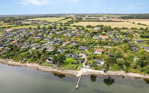 Gesine - 50M to the Fjord: Coast, Coastal And Oceanic Landforms, Landscape, Sea, Shore, Ocean, Bay, Bird'S-Eye View, Village, Sound