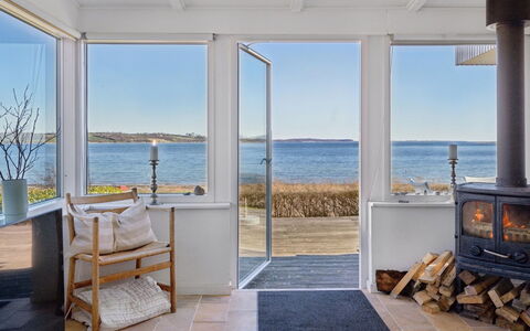 Solbritt - 30M from the Sea: Roof, House, Home, Cottage, Door, Siding, Deck, Porch, Plank, Hardwood