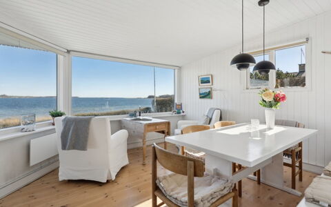 Solbritt - 30M from the Sea: Roof, House, Home, Cottage, Door, Siding, Deck, Porch, Plank, Hardwood