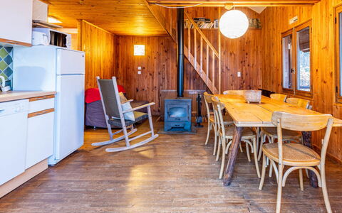 Les Cochettes: Flooring, Wood, Ceiling, Floor, Wood Flooring, Hardwood, Wood Stain, Interior Design, Door, Plank