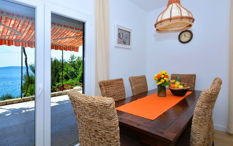 Teo: Furniture, Wood, Table, Interior Design, Chair, Flooring, Floor, Kitchen & Dining Room Table, Ceiling, Dining Room