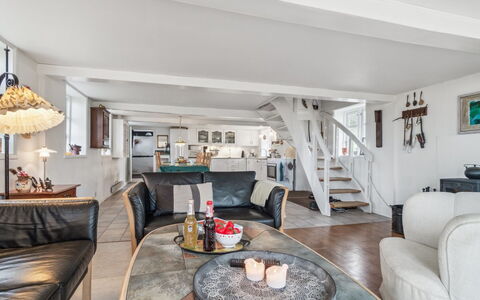 Bena - 2Km from the Sea: Furniture, Interior Design, Couch, Flooring, Wood, Floor, Ceiling, Living Room, Home, Apartment