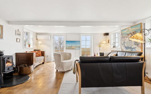 Bena - 2Km from the Sea: Furniture, Interior Design, Couch, Flooring, Wood, Floor, Living Room, Ceiling, Wood Flooring, Home