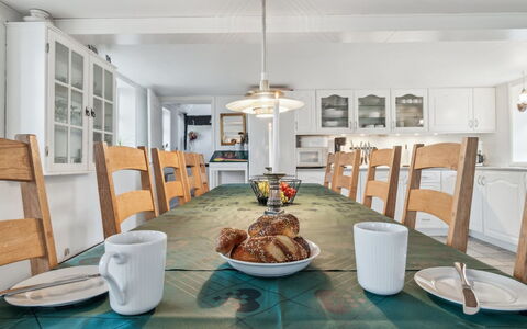Bena - 2Km from the Sea: Furniture, Interior Design, Flooring, Light Fixture, Ceiling, Wood, Table, Floor, Chair, Dining Room