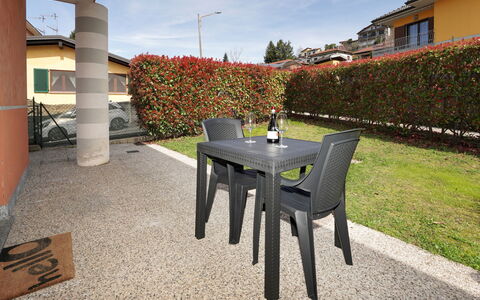 Cà Silvio: Furniture, Outdoor Furniture, Shade, Garden, Outdoor Table, Chair, Backyard, Yard, Courtyard, Landscaping