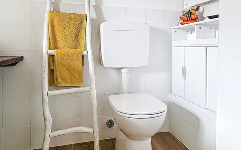 Al Civico 29: Toilet Seat, Toilet, Bathroom, Plumbing Fixture, Floor, Flooring, Plumbing