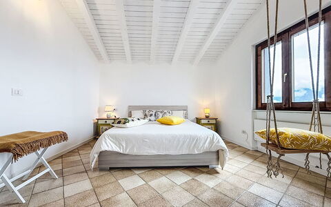 Al Civico 29: Furniture, Bed, Interior Design, Flooring, Bedroom, Floor, Ceiling, Wood, Bedding, Bed Sheet