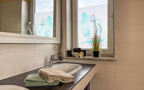 Finca Wismaria: Interior Design, Plumbing Fixture, Bathroom, Flooring, Floor, Sink, Tap, Bathroom Sink, Plumbing, Lighting