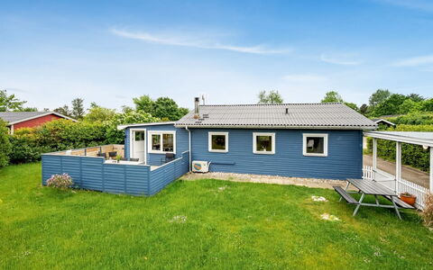 Jerrit - 650M to the Fjord: Blue, House, Home, Roof, Cottage, Siding, Lawn, Garden, Yard, Shade