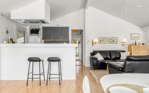 Henri - 1.2Km from the Sea: Interior Design, Flooring, Furniture, Ceiling, Wood, Floor, Kitchen, Wood Flooring, Light Fixture, Room