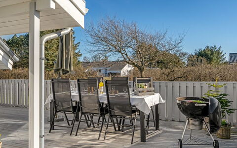 Henri - 1.2Km from the Sea: Wood, Outdoor Furniture, Furniture, Porch, Chair, Deck, Composite Material, Shade, Outdoor Table, Patio