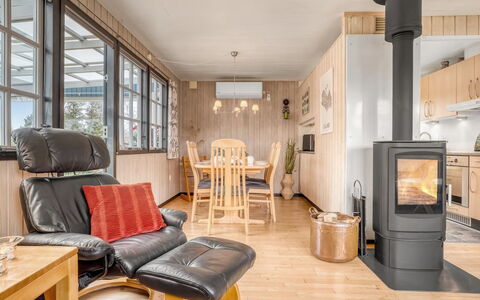 Thorir - 500M from the Sea: Furniture, Wood, Flooring, Interior Design, Floor, Room, Living Room, Wood Flooring, Chair, Ceiling