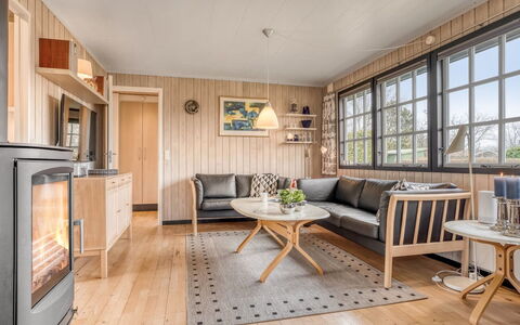 Thorir - 500M from the Sea: Furniture, Wood, Interior Design, Flooring, Floor, Ceiling, Living Room, Couch, Room, Hardwood